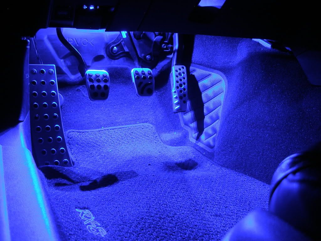 Custom LED Footwell Lights!!!